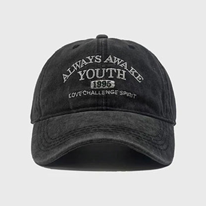 Cotton Retro Vintage Baseball Cap Men Women Denim
