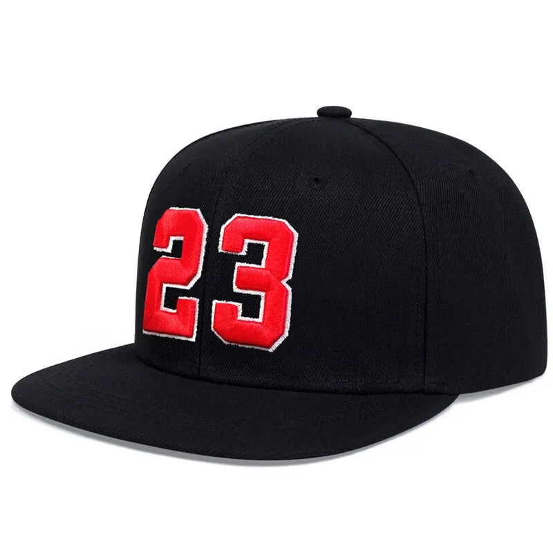 Unisex 23 Embroidery Hip-Hop Hats Outdoor