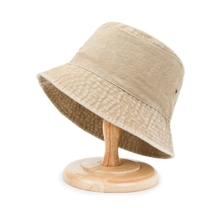 Popular Unisex Cotton Summer Washed Jeans Bucket Hat