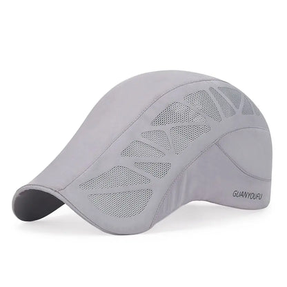 Summer Mesh Letter Quick-Drying Golf Driving Sun Cap
