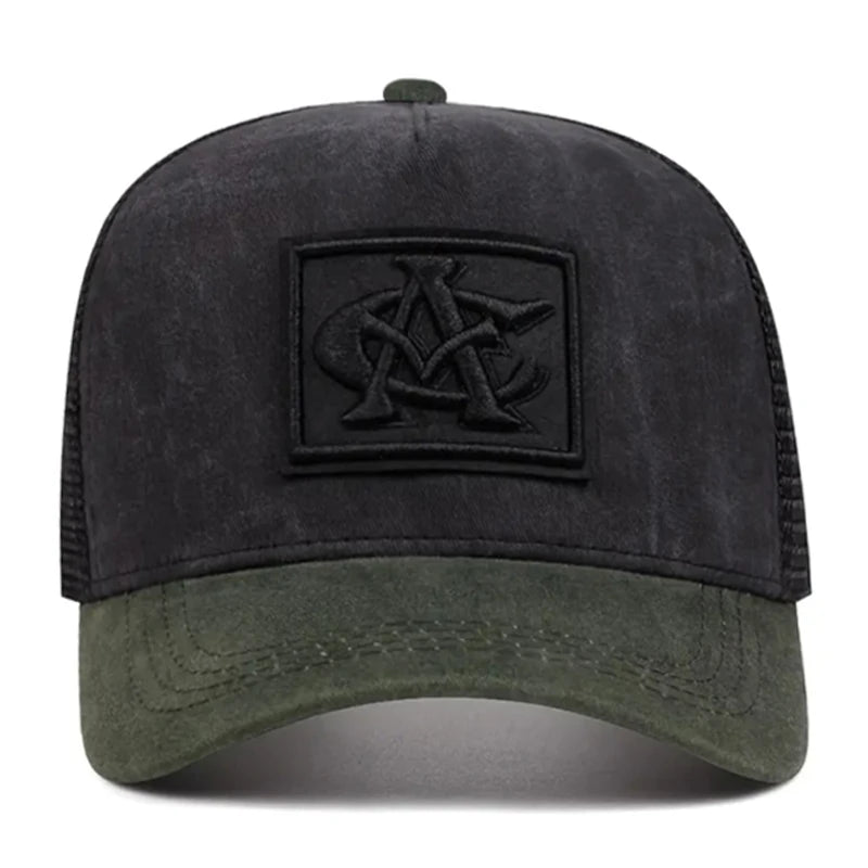 2026 New Breathable Mesh Hat CA Embroidered Baseball Hat