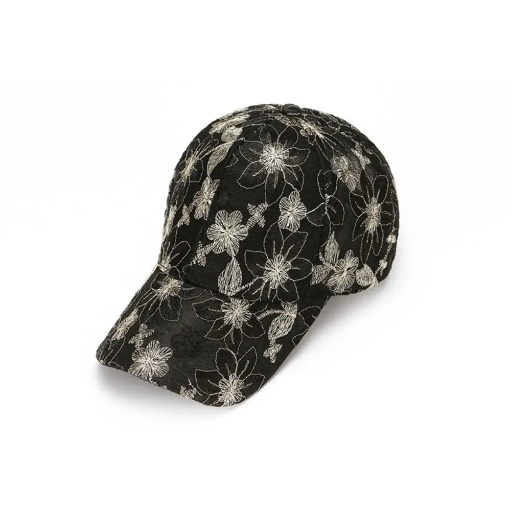 Fashion Breathable Floral Lace Baseball Cap