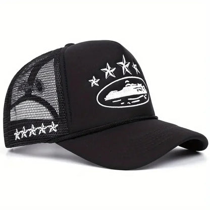 New Unisex Print Baseball Hats New Unisex Hip Hop Breathable Personal Sunshade Mesh