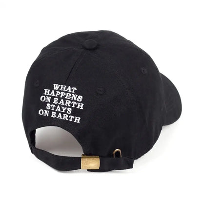 Letter DAMN Embroidery Baseball Cap Stitched Adjustable Washed Cotton Baseball Hip Hop Sunscreen Hat