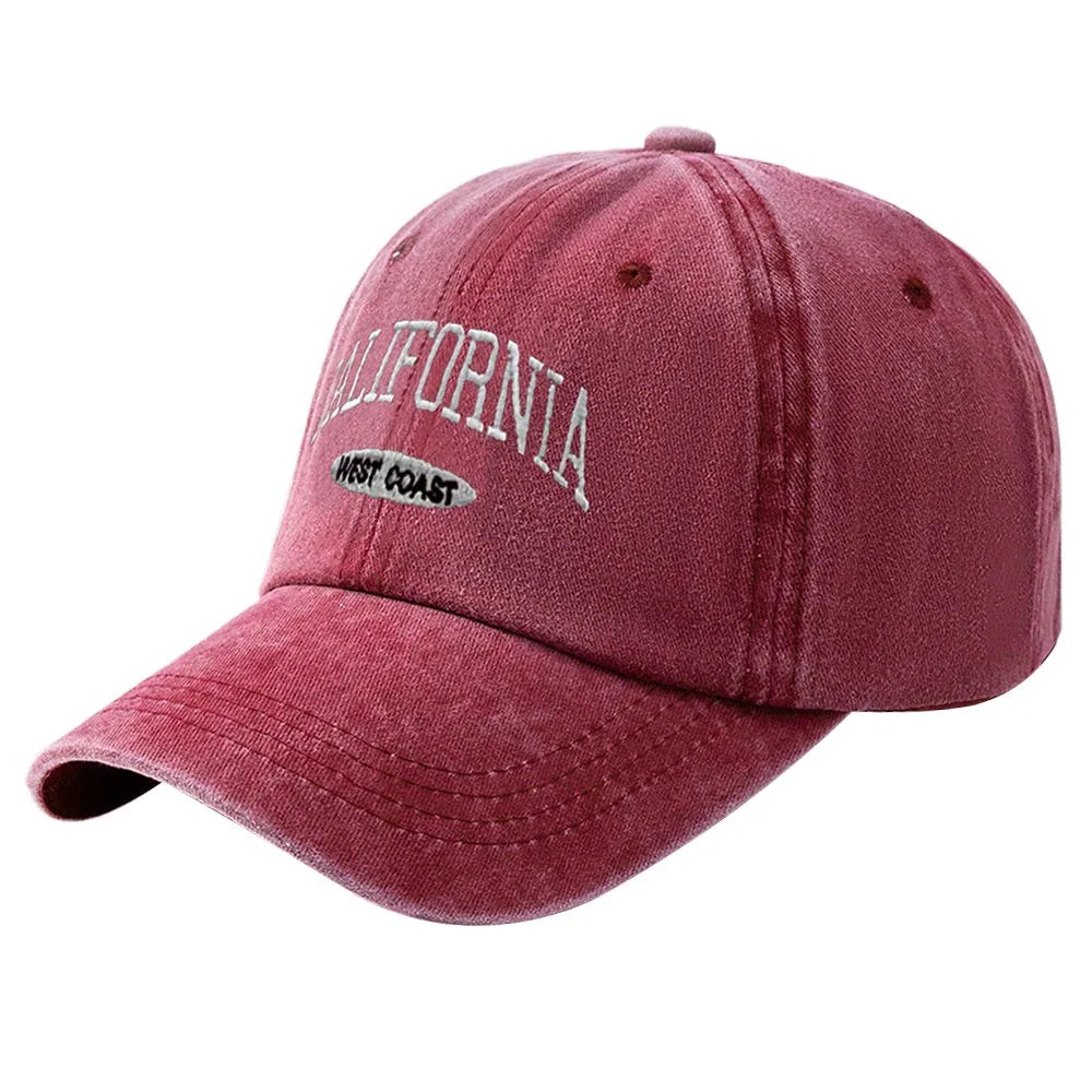 "California West Coast" Embroidered Baseball Cap Unisex