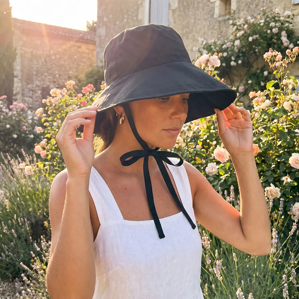 Fashion Solid Color Sunscreen Bucket Hat
