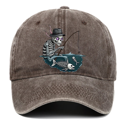 Personalized Skull Print Baseball Cap For Men And Women