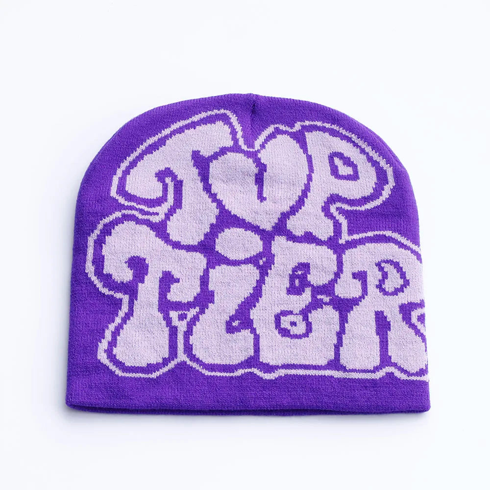 Knitting Beanies Hat Men Women