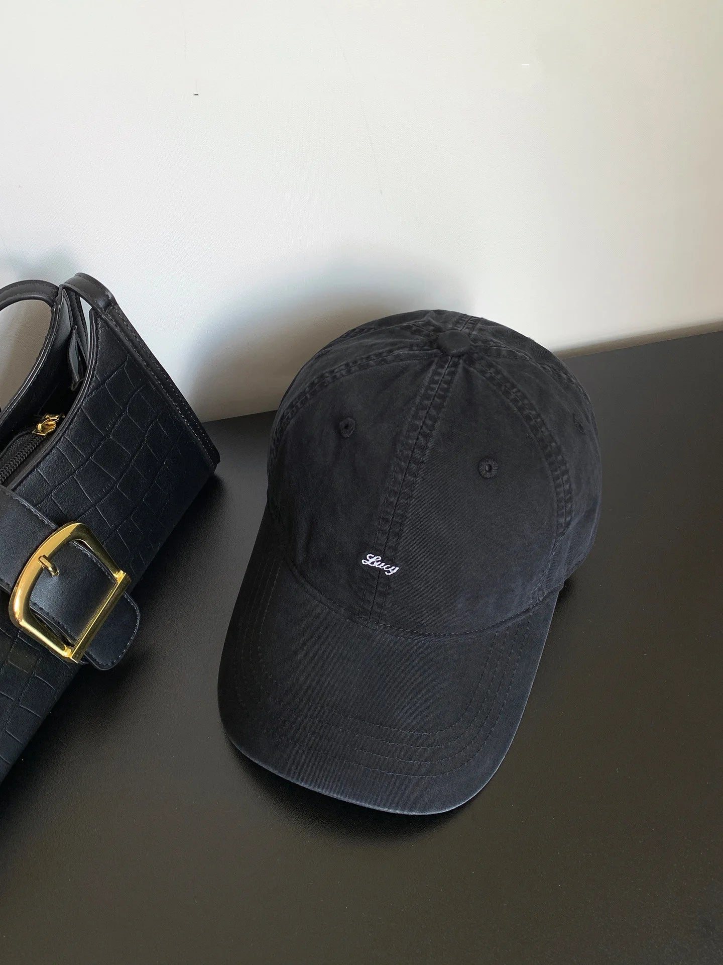 Retro Cotton Baseball Caps Spring Summer Letter Embroidery Sun Hats For Men & Women