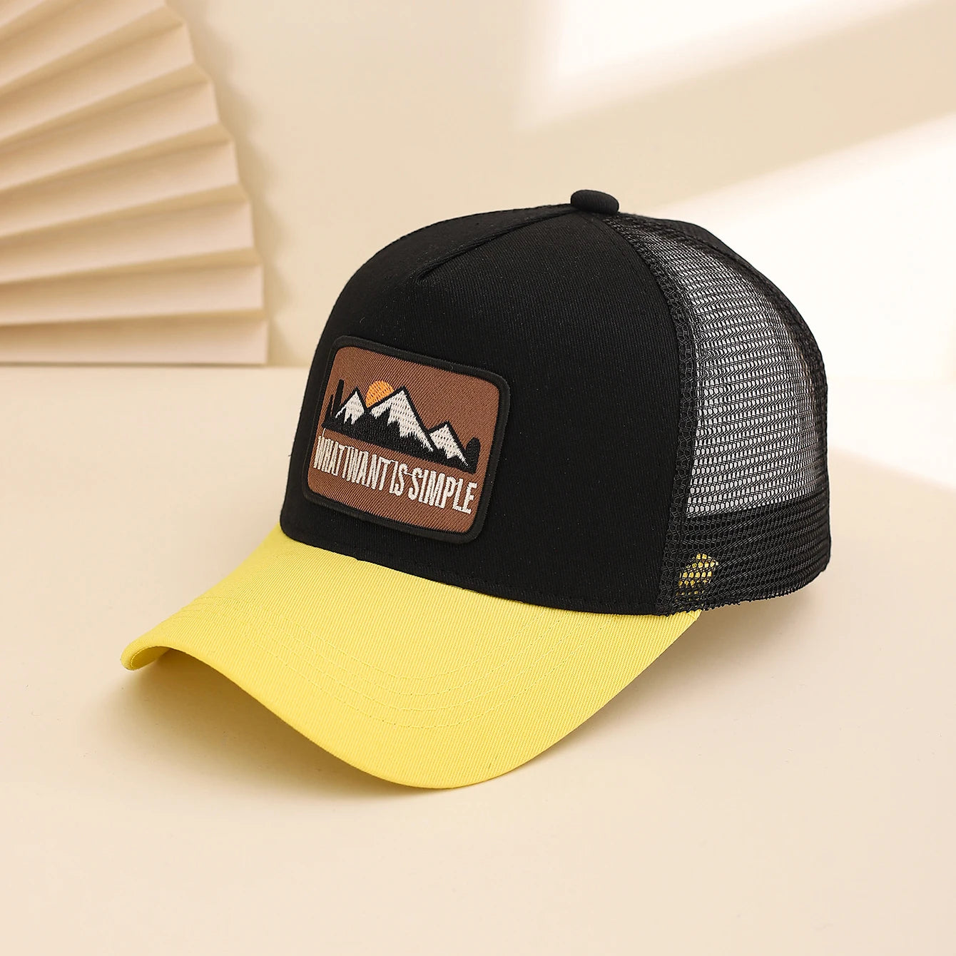 Fashionable Summer Hollow Out Mesh Baseball Cap