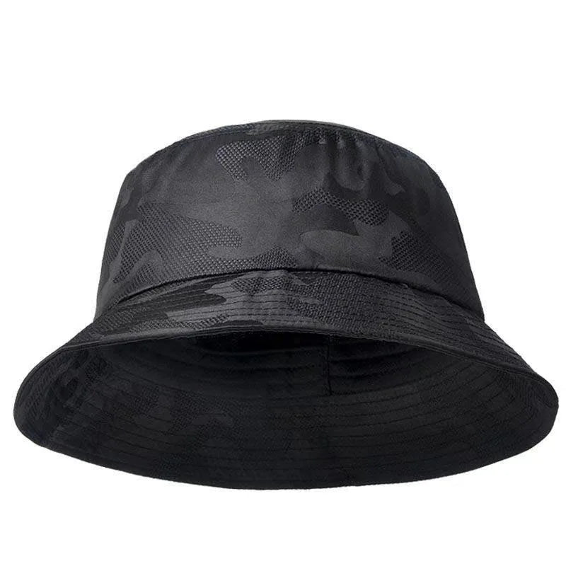 Bbreathable Camouflage Fisherman Hat Fashion Shade Bucket Hats Men Women