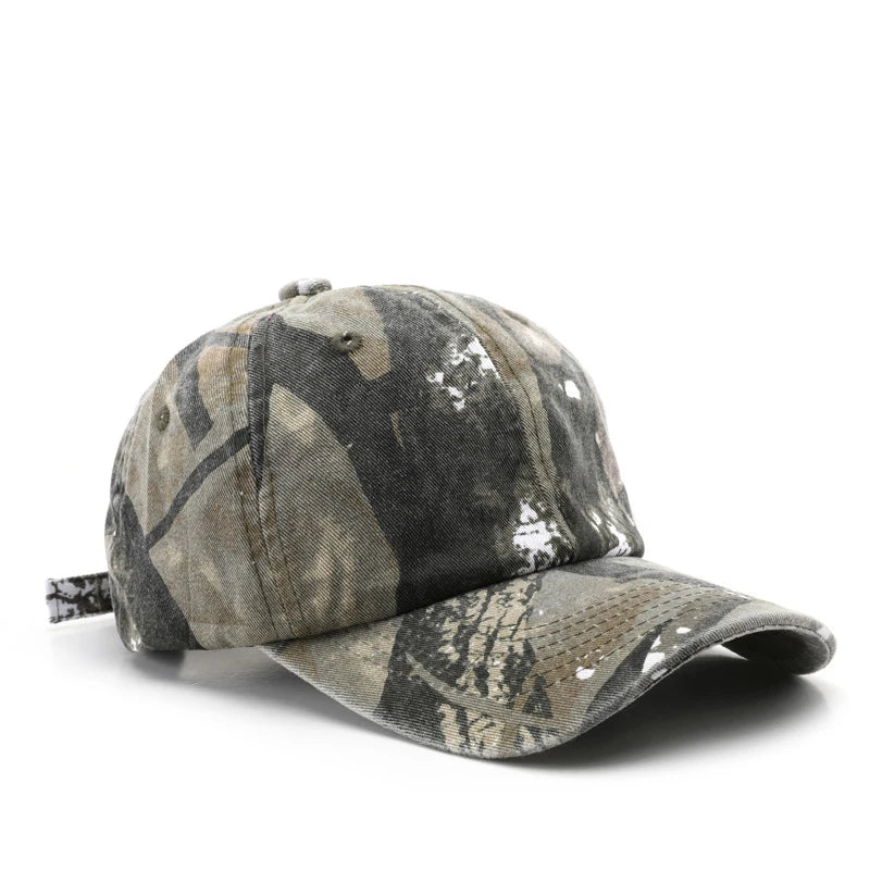 Men's And Women's Multi-Color Camouflage Baseball Caps