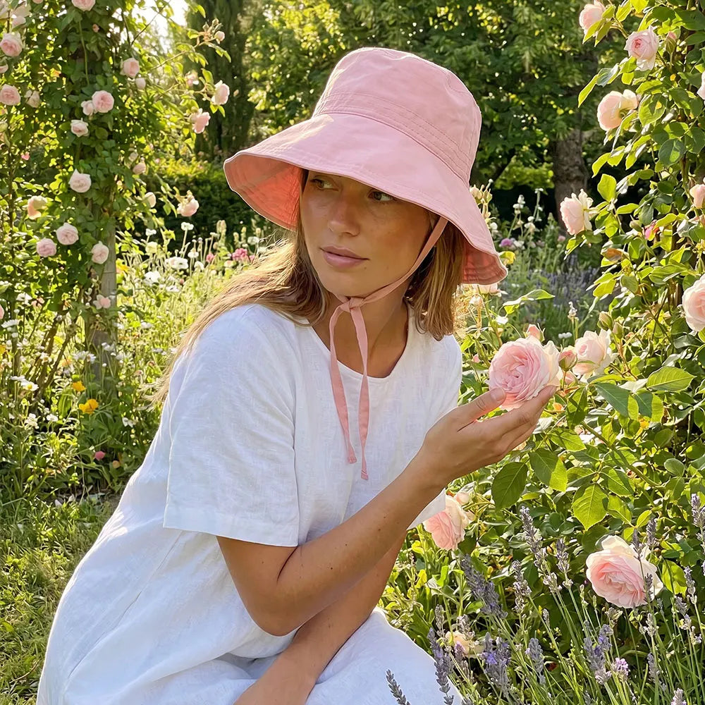 Fashion Solid Color Sunscreen Bucket Hat