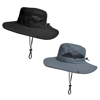 Men's Bucket Hat Summer Fisherman’s Hat Wide Brim Outdoor Sports