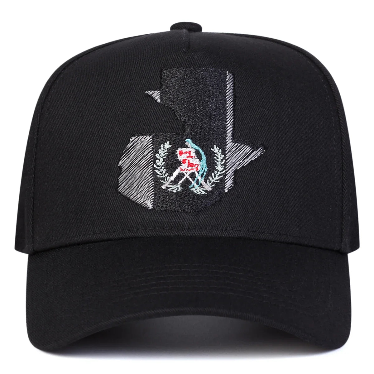 Unisex USA Map Embroidery Baseball Caps Spring Autumn