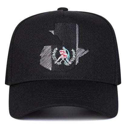 Unisex USA Map Embroidery Baseball Caps Spring Autumn