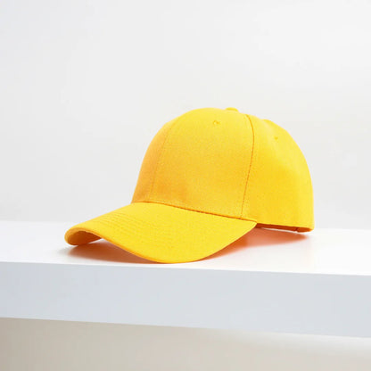 Solid Color Baseball Cap Men's And Women's