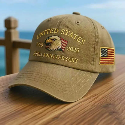 Flag USA Eagle Baseball Cap Embroidery Casual Breathable Sports Hat Outdoor