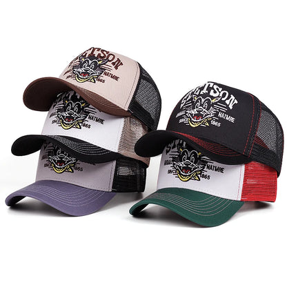 Baseball Hat Stetson Cartoon Cat Truck Hat Street Hip Hop Hat