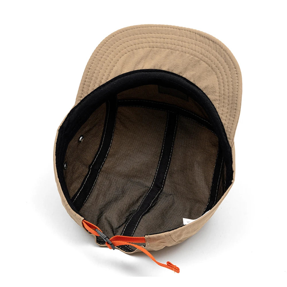 New Japanese Quick Drying Letter Baseball Cap For Men