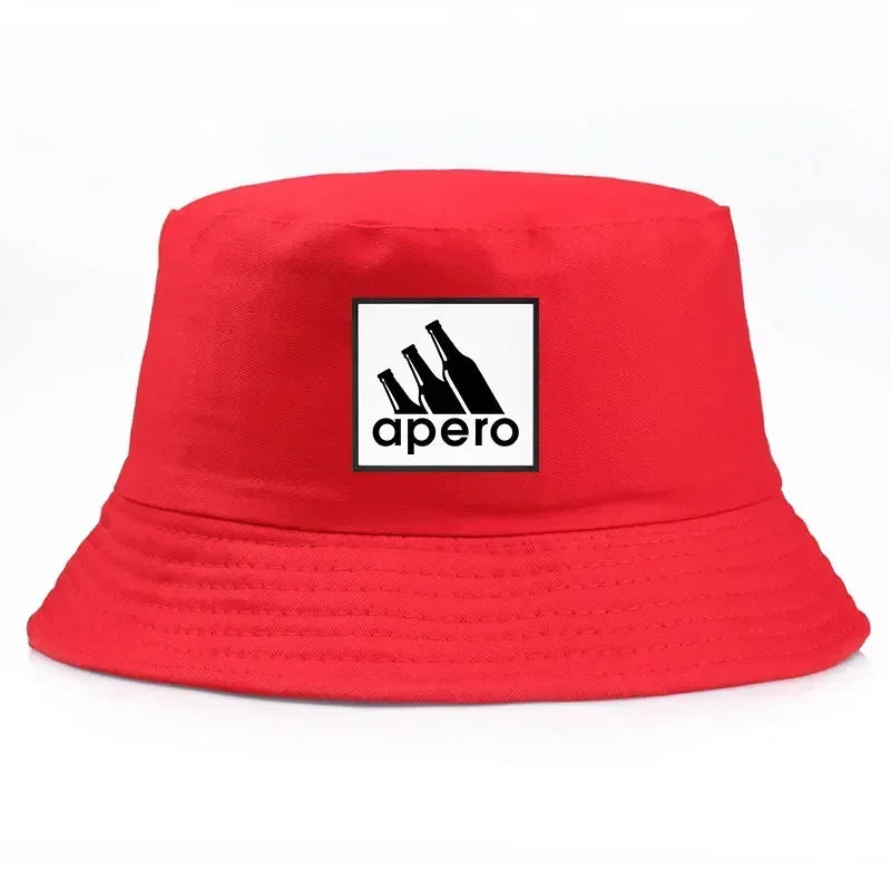Adult Pastis Apero Bobs Man Reversible Bucket Hat Woman Outdoor Sports Fisherman Cap
