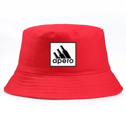 Adult Pastis Apero Bobs Man Reversible Bucket Hat Woman Outdoor Sports Fisherman Cap