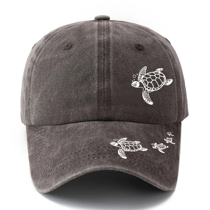 A Stylish Printed Baseball Cap For Both Men And Women