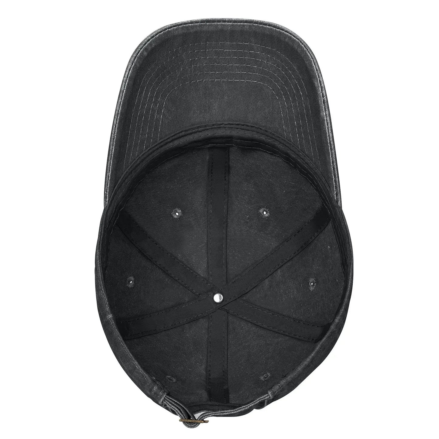 Casual Bad Bunny DTMF Baseball Cap Distressed Washed Headwear