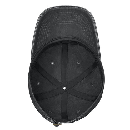 Casual Bad Bunny DTMF Baseball Cap Distressed Washed Headwear