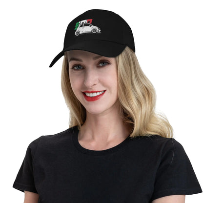 Fiat 500 Abarth Baseball Caps Fashion Baseball Hats Breathable