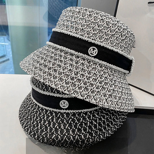 Korean  Breathable Hollow Fisherman Hat Bucket Hat for Women's Summer Outings