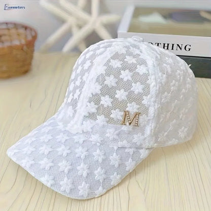 New Lace Women's Thin Baseball Women Hat