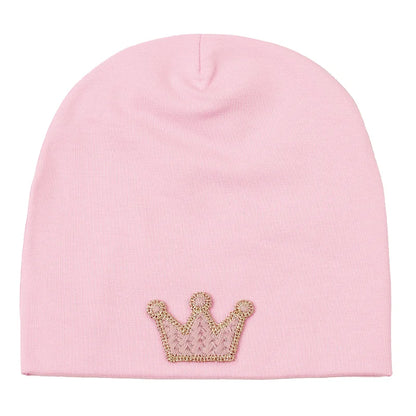 Baby Crown Hat 0-3 Months Newborn Cotton Baby Hat