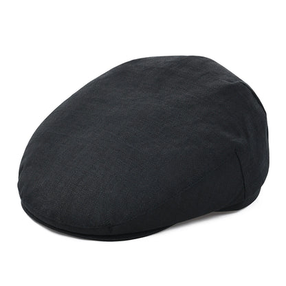 Natural Linen Flat Cap Lightweight Summer Cooling Eco-Friendly Newsboy Hat