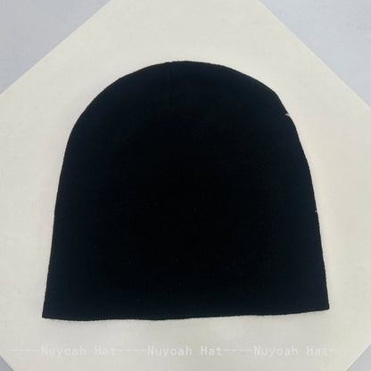 New Men Women American Street Jacquard Letters Knitted Hats
