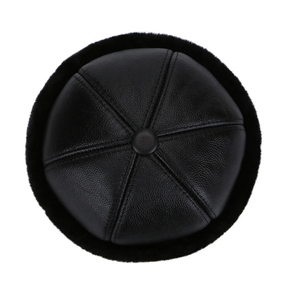New Style 2025 Retro Cowhide Bomber Hat