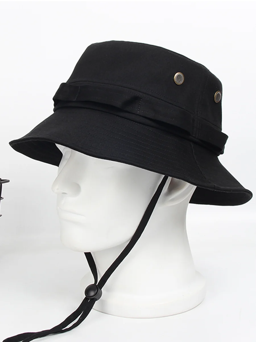 Lady Beach Large Size Panama Hat Big Head Men Sun Cap Plus Size Bucket Hat