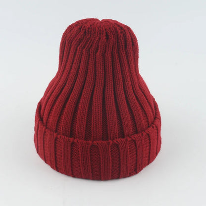 Autumn Winter Beanie Warm Soft Knitted Hat Hip Hop Cap