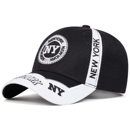 Unisex Letter Embroidery Baseball Caps Spring