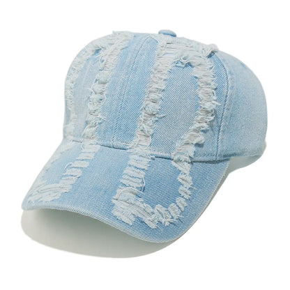 Custom Warm Classic Denim Sports Hiphop Caps Unisex