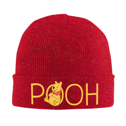 Men Women Winnie The Pooh Beanie Hats Cool Knitting Hat