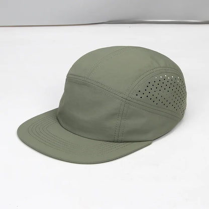 Outdoor Custom Logo Perforated 5-Panel Baseball Cap