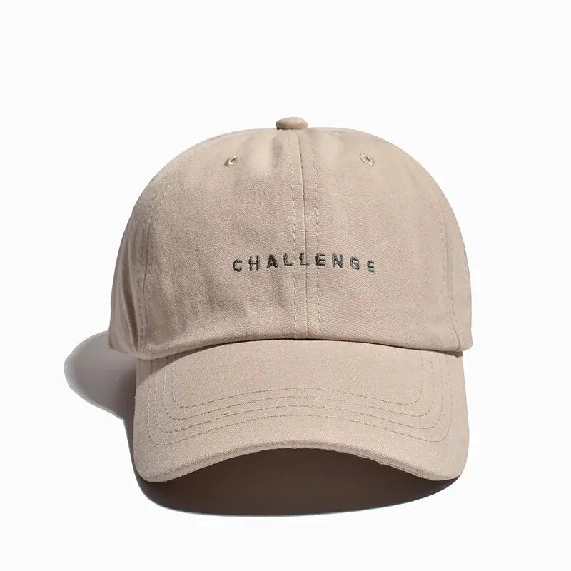 Letter Embroidered Baseball Cap For Women Spring Summer