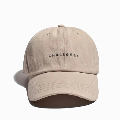 Letter Embroidered Baseball Cap For Women Spring Summer