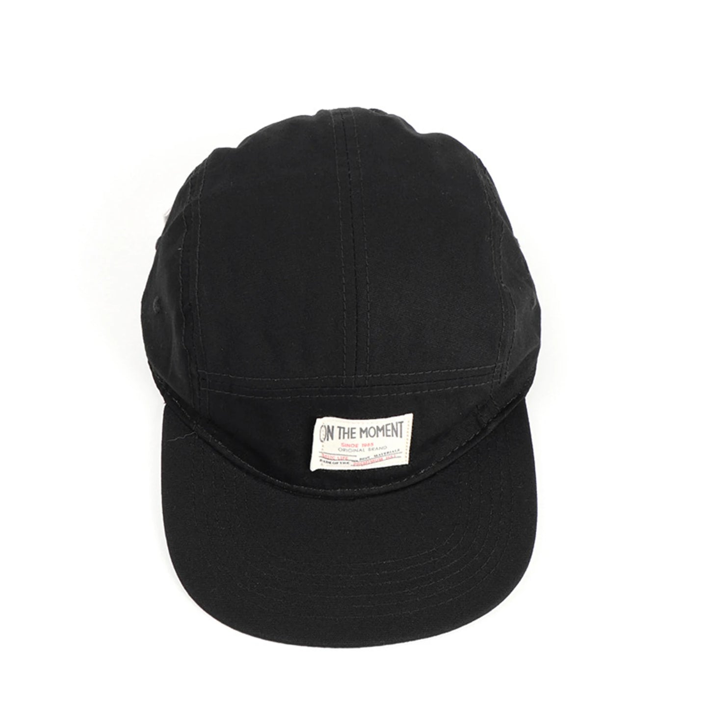 On The Moment Cotton 5 Panel Baseball Cap Hip Hop Hats For Men Women