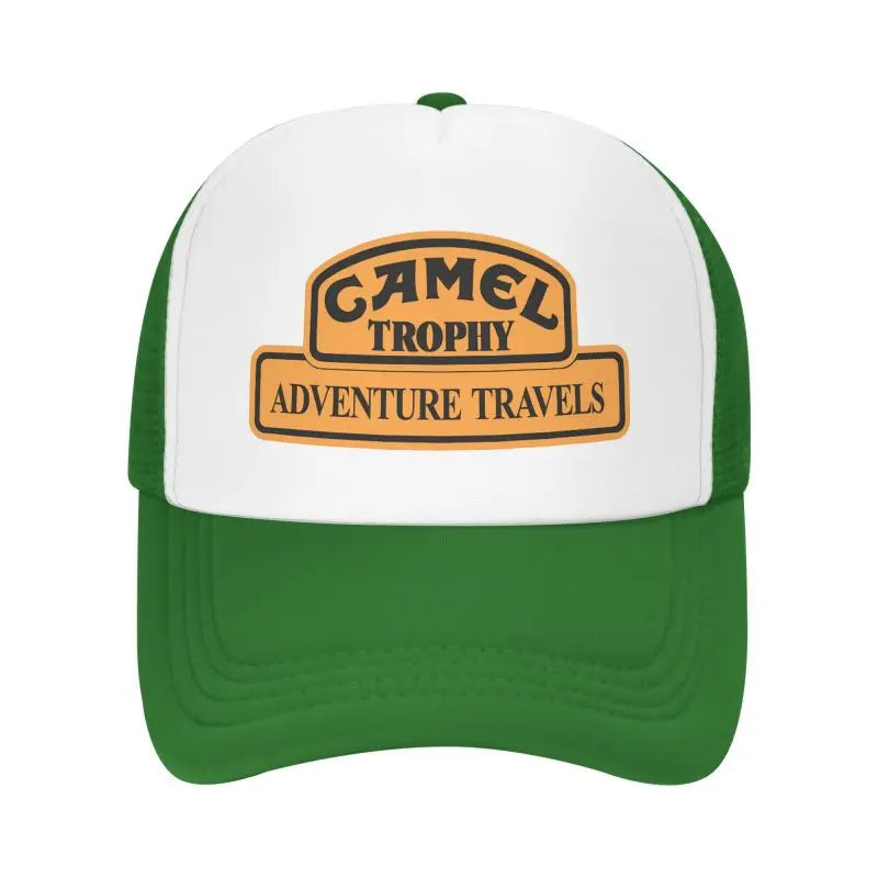 Camel Trophy Racing Print Mesh Baseball Cap Unisex Summer
