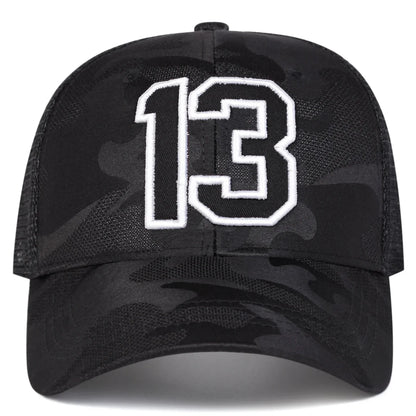 Unisex Letter Embroidery Baseball Net Caps Outdoor Adjustable Casual Hats Sunscreen Hat Sports Cap
