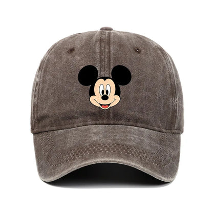 Unisex Mickey Mouse Print Kawaii Baseball Cap Wear Men Women Caps