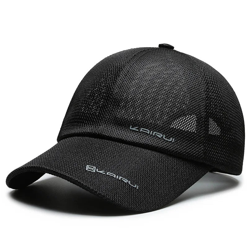 Mesh Baseball Cap Men Women Breathable Dad Hat Bone Outdoor Camo Hip Hop Caps