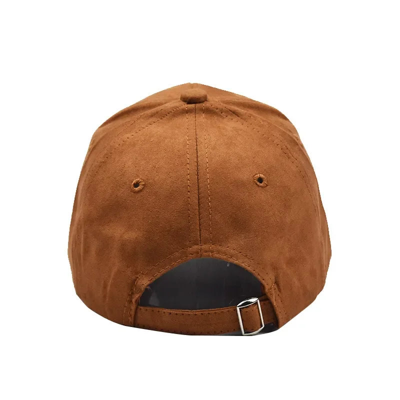 Wholesale Suede Baseball Cap Autumn Winter for Men Women